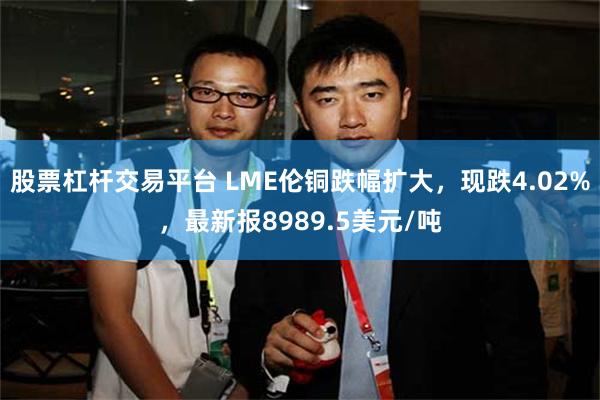 股票杠杆交易平台 LME伦铜跌幅扩大，现跌4.02%，最新报8989.5美元/吨