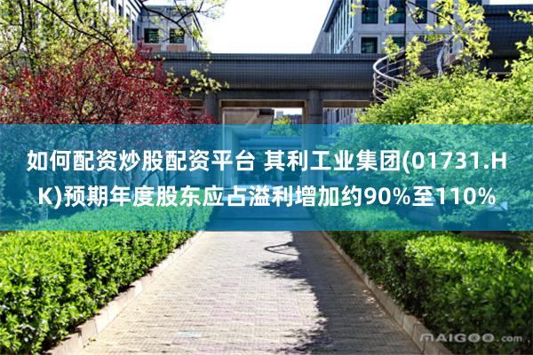 如何配资炒股配资平台 其利工业集团(01731.HK)预期年度股东应占溢利增加约90%至110%