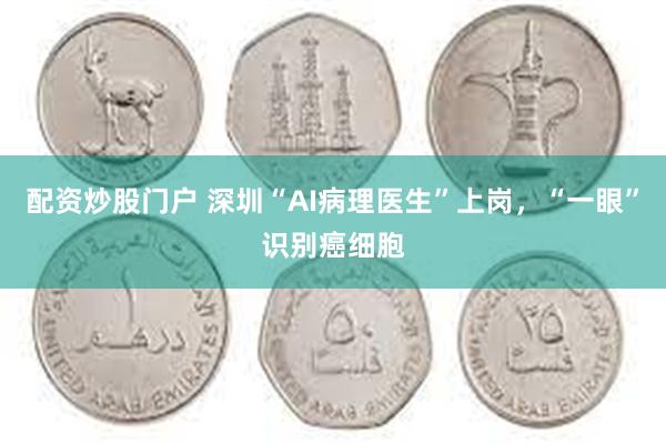 配资炒股门户 深圳“AI病理医生”上岗，“一眼”识别癌细胞